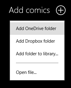 Add a OneDrive folder to your library